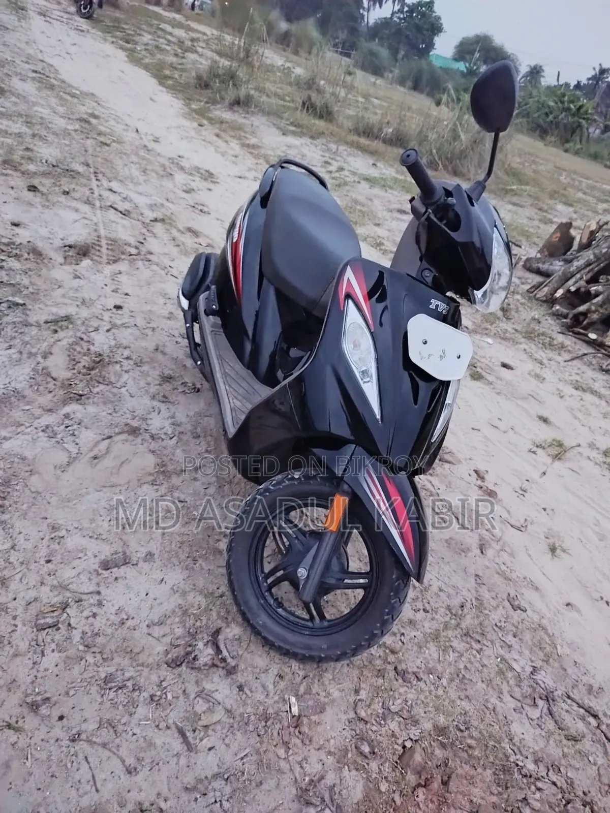 TVS Wego 2023 Black