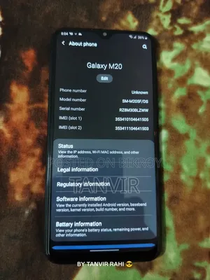 Samsung Galaxy M20 32 GB Blue