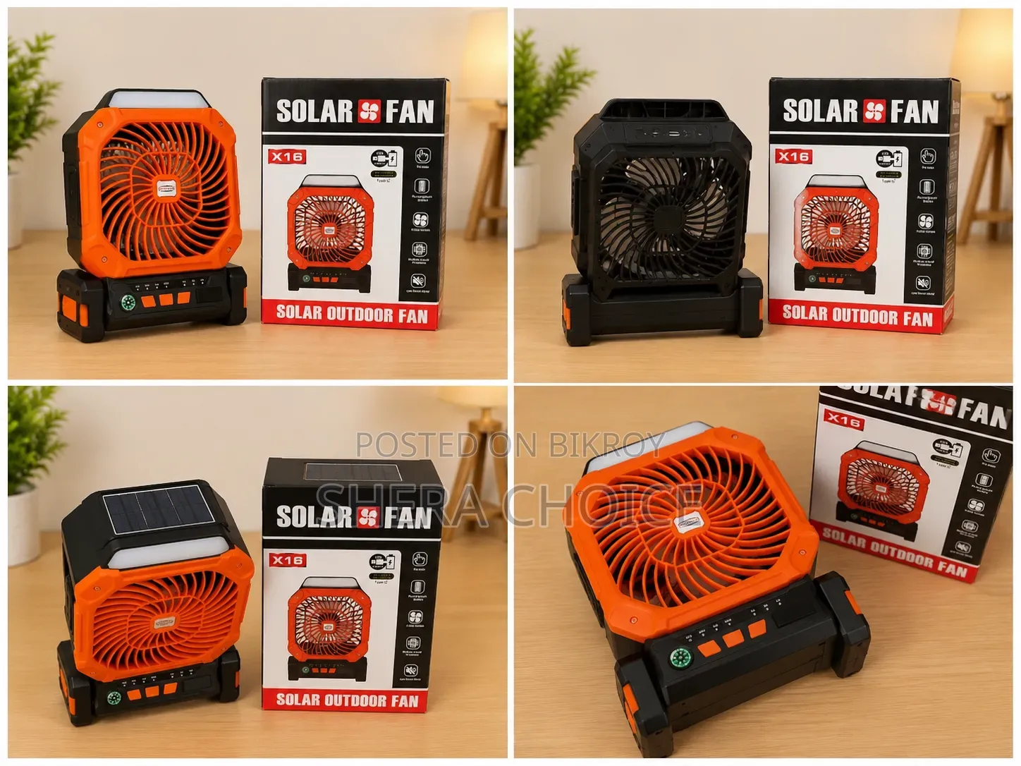 Easy Power Ep-608 Rechargeable Fan