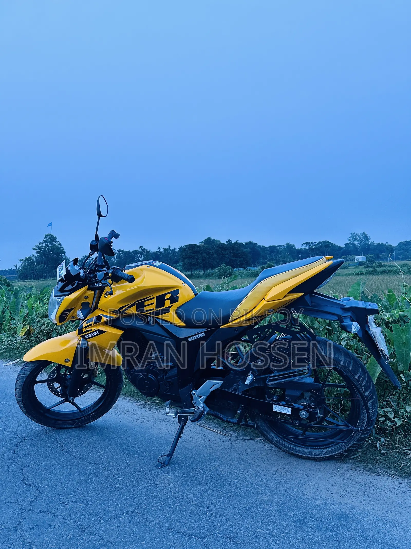 সুজুকি জিক্সার মনোটোন ২০২৪ ইয়েলো