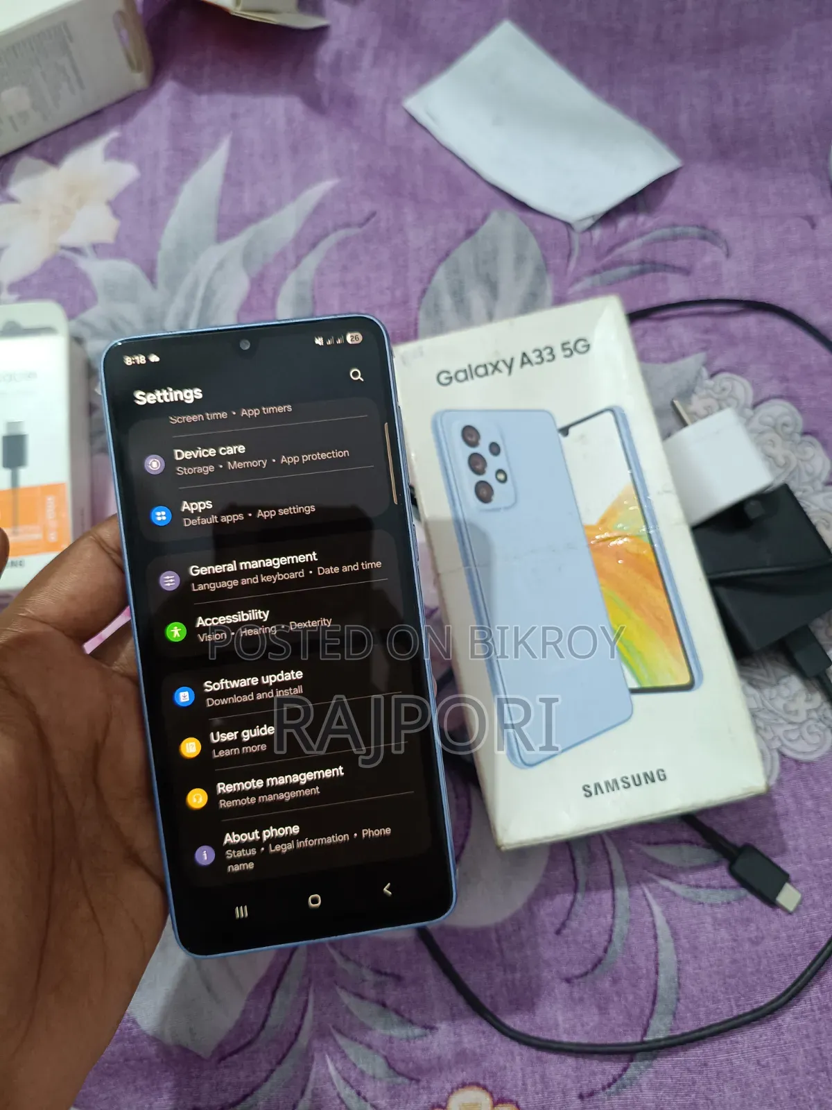 Samsung Galaxy A33 5G 128 GB Blue