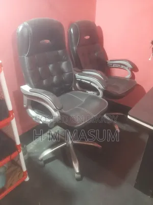2 Office Chair And 1 Table