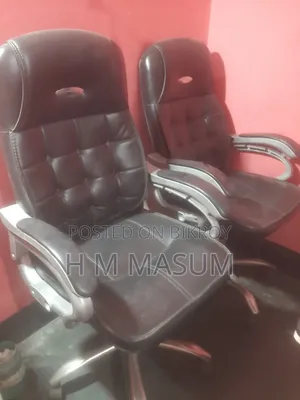 2 Office Chair And 1 Table