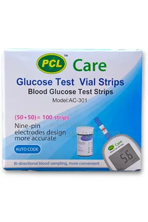PCL Care Ac-301 Blood Glucose 100-PCS Test Strip