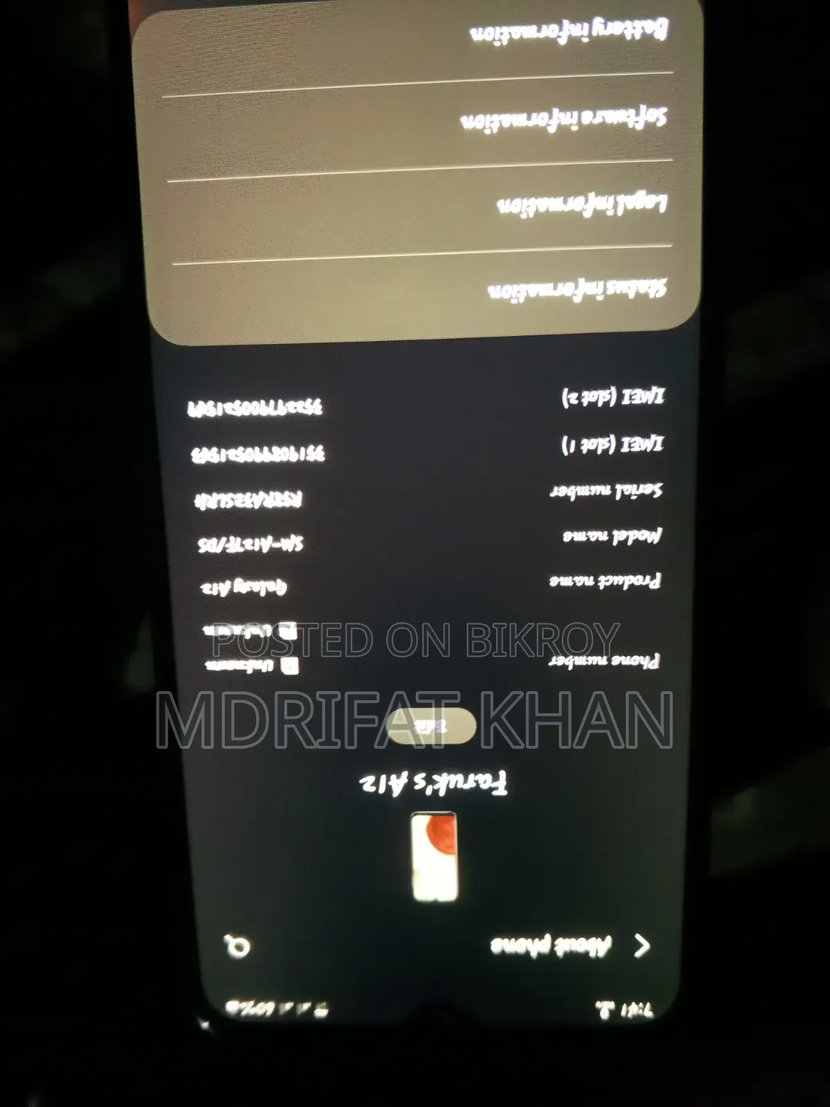 Samsung Galaxy A12 64 GB Blue