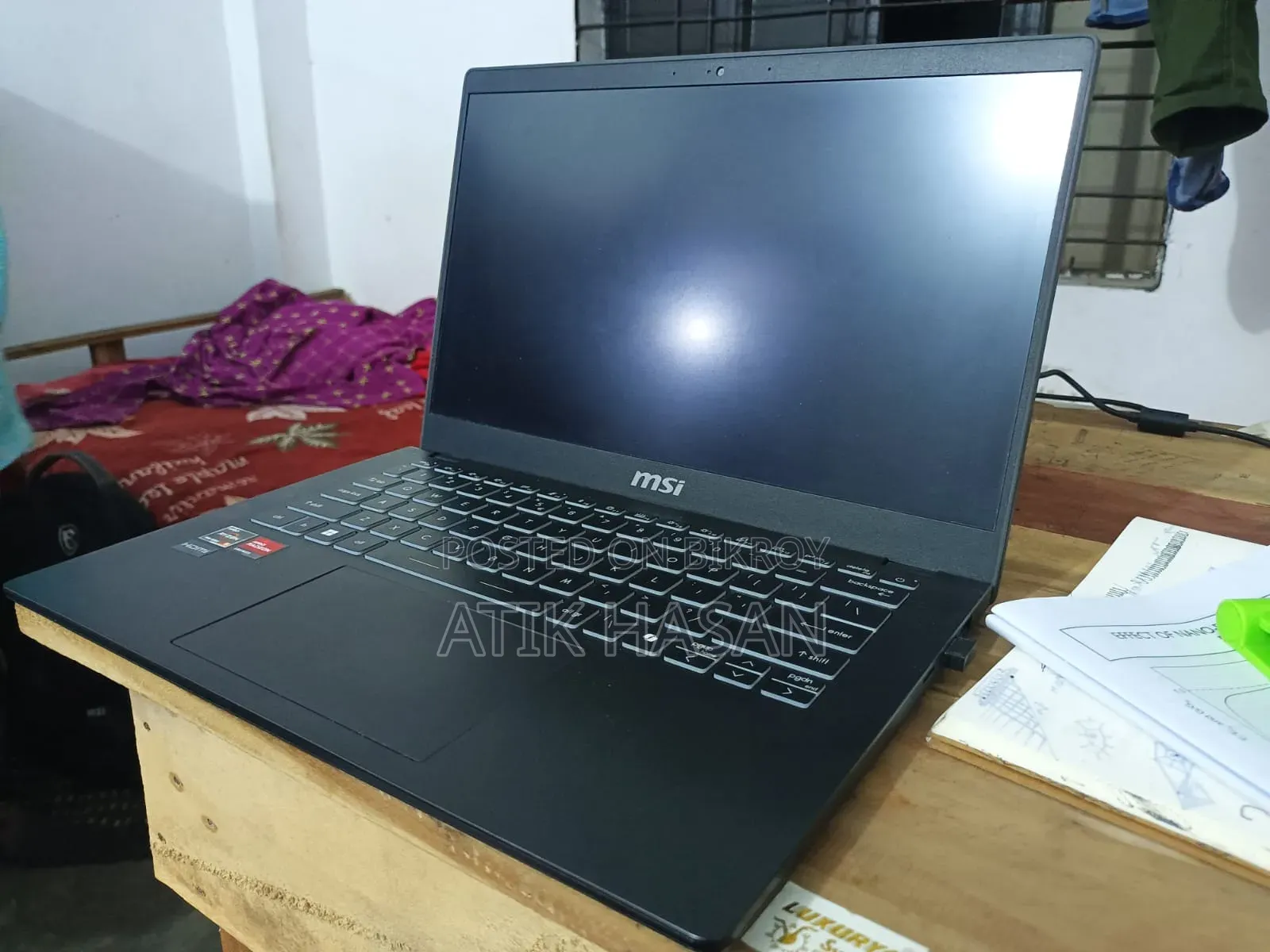 Laptop MSI Modern 14 16GB AMD Ryzen 5 SSD 512GB