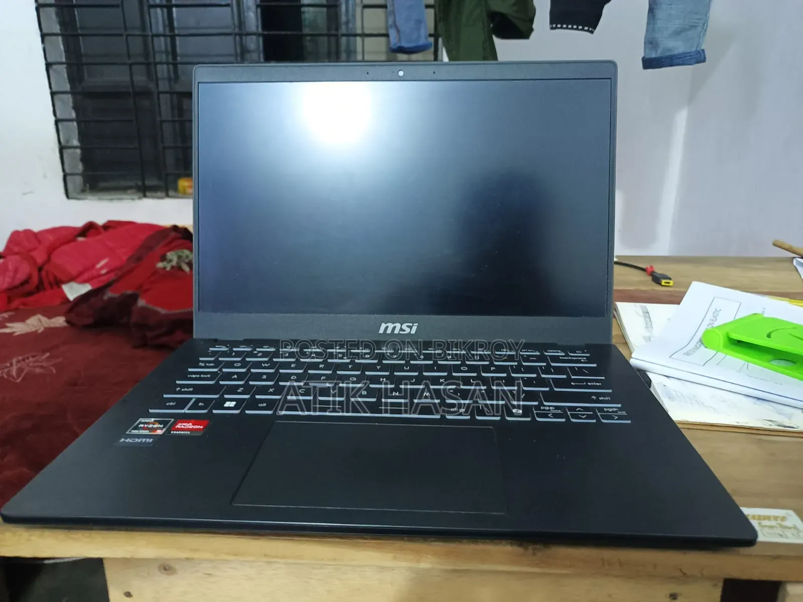 Laptop MSI Modern 14 16GB AMD Ryzen 5 SSD 512GB