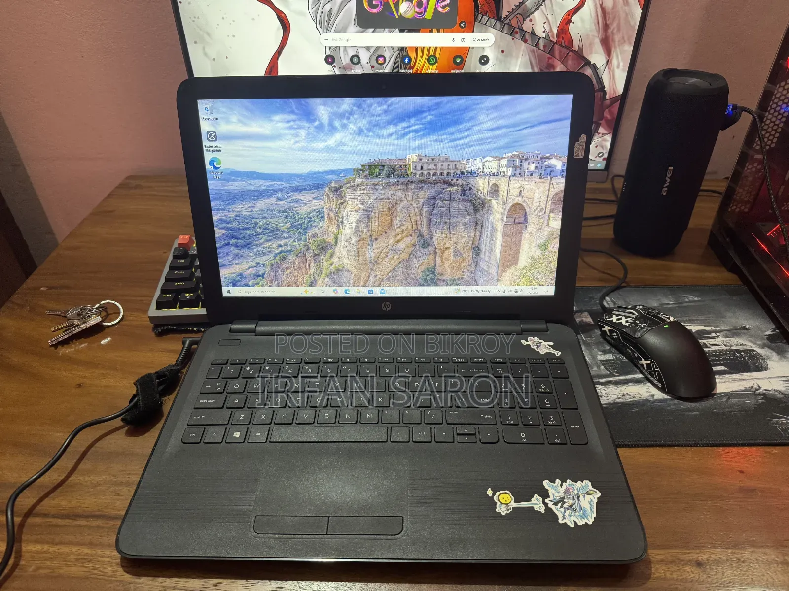 Laptop HP 6GB AMD SSD 128GB