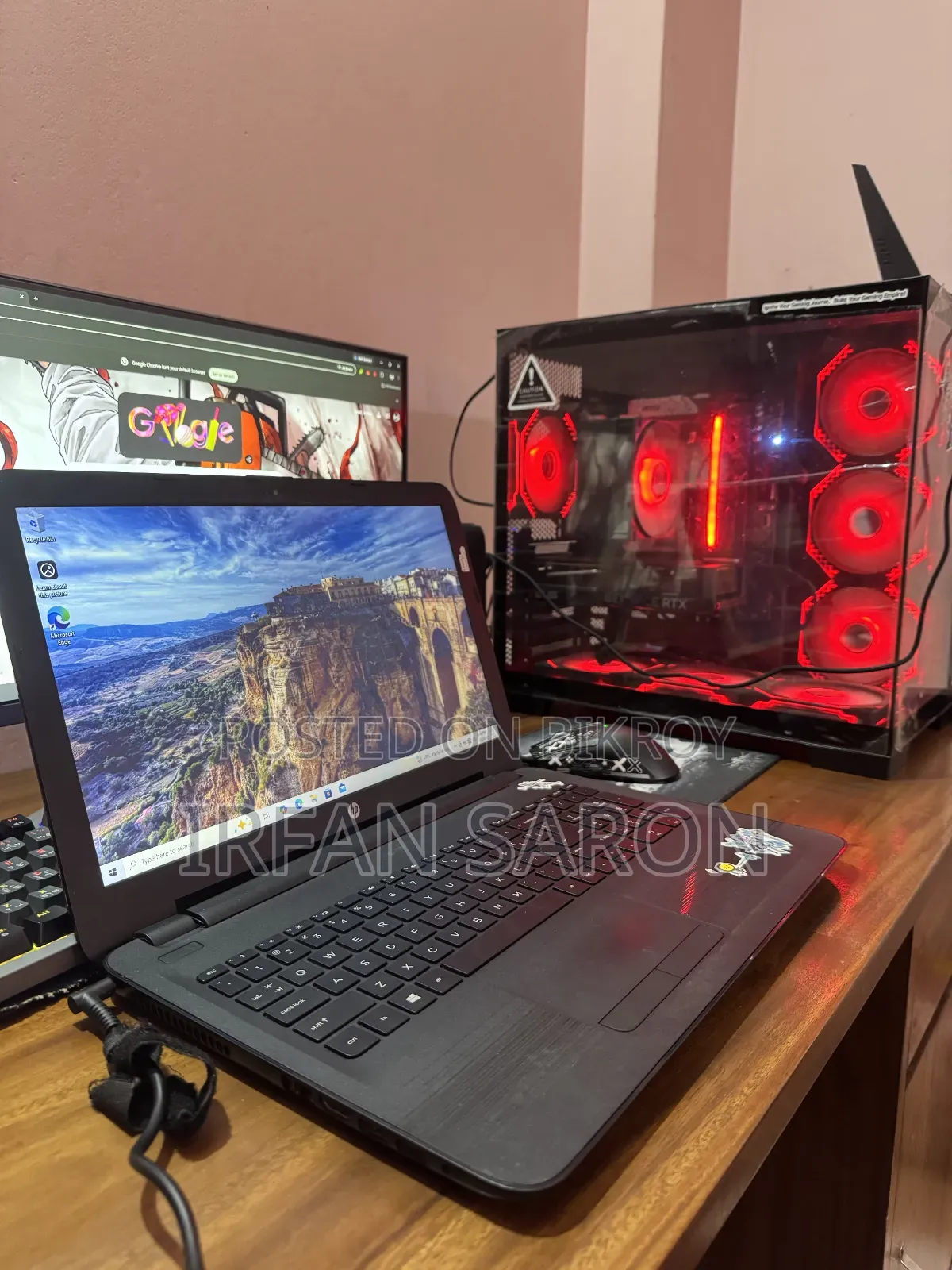 Laptop HP 6GB AMD SSD 128GB