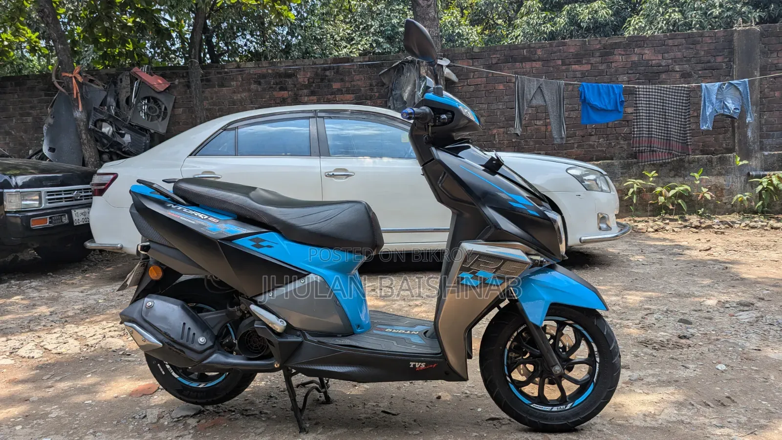 TVS Ntorq 125 2024 Blue