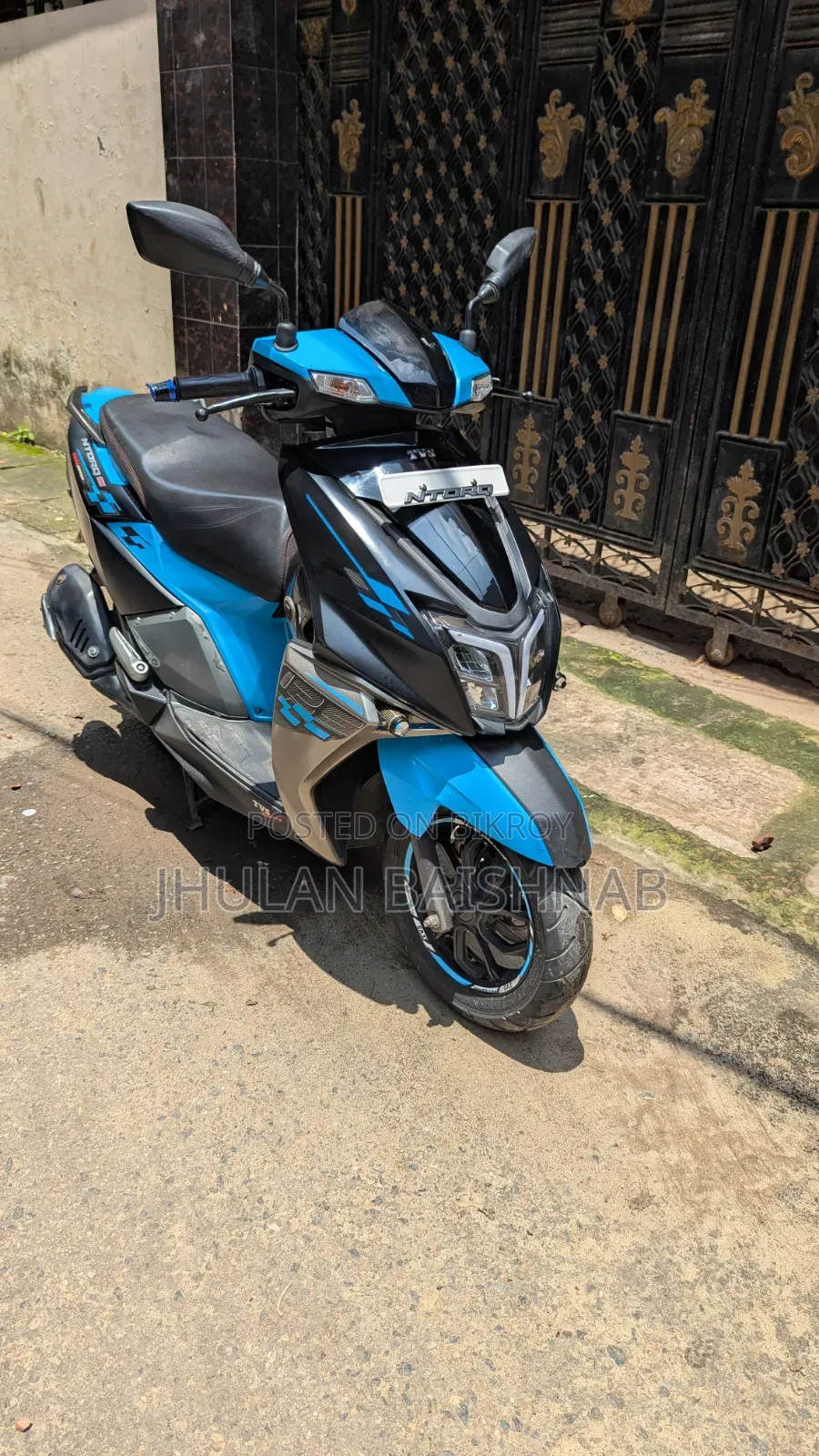 TVS Ntorq 125 2024 Blue