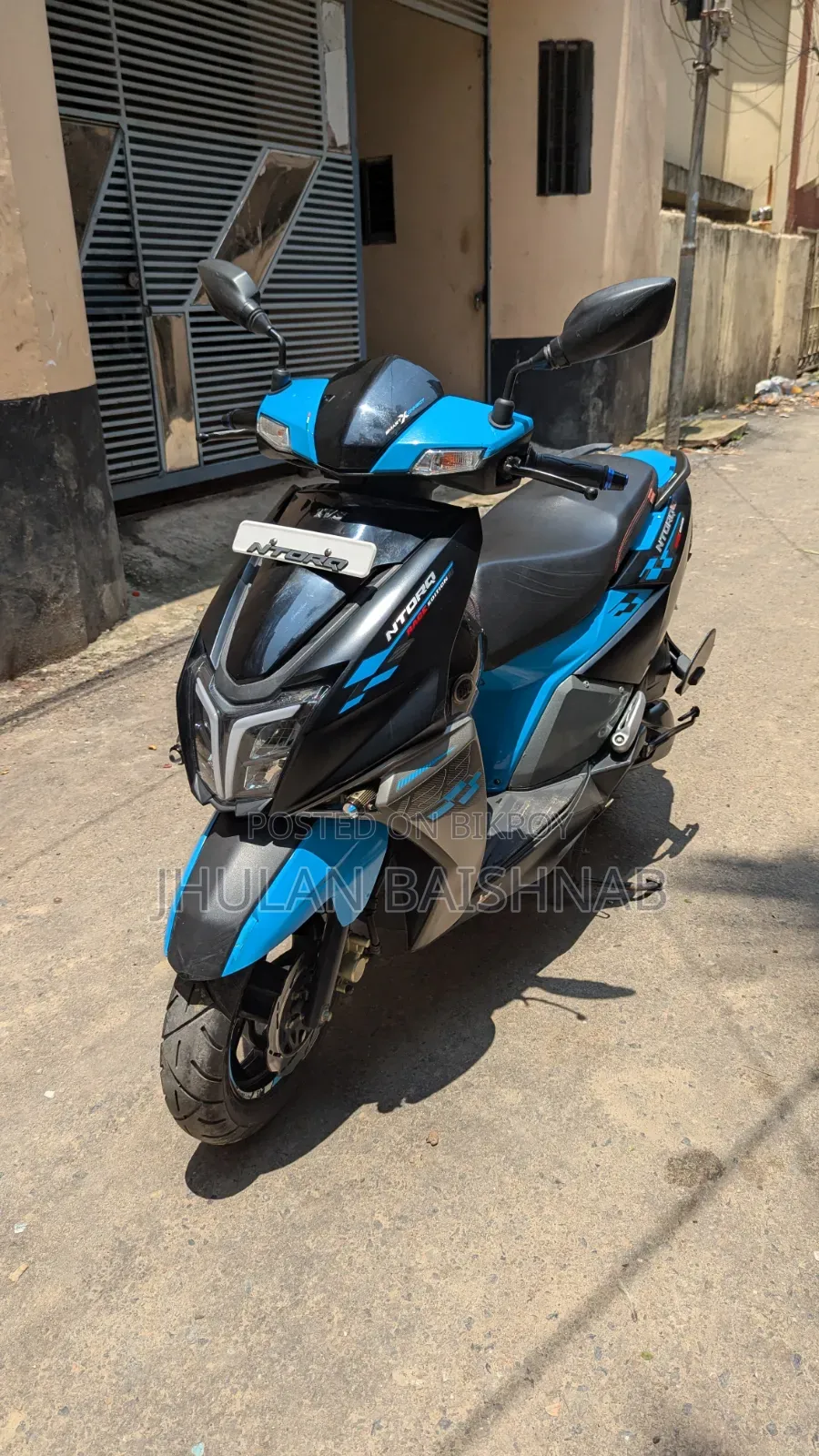 TVS Ntorq 125 2024 Blue
