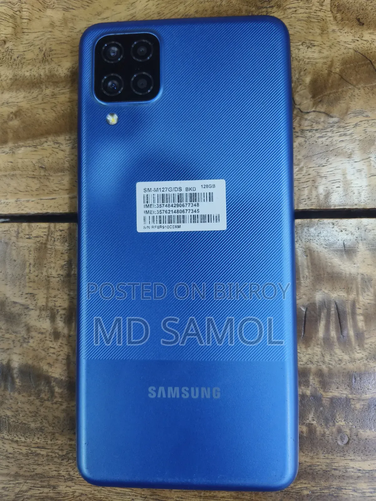 Samsung Galaxy M12 (India) 128 GB Blue