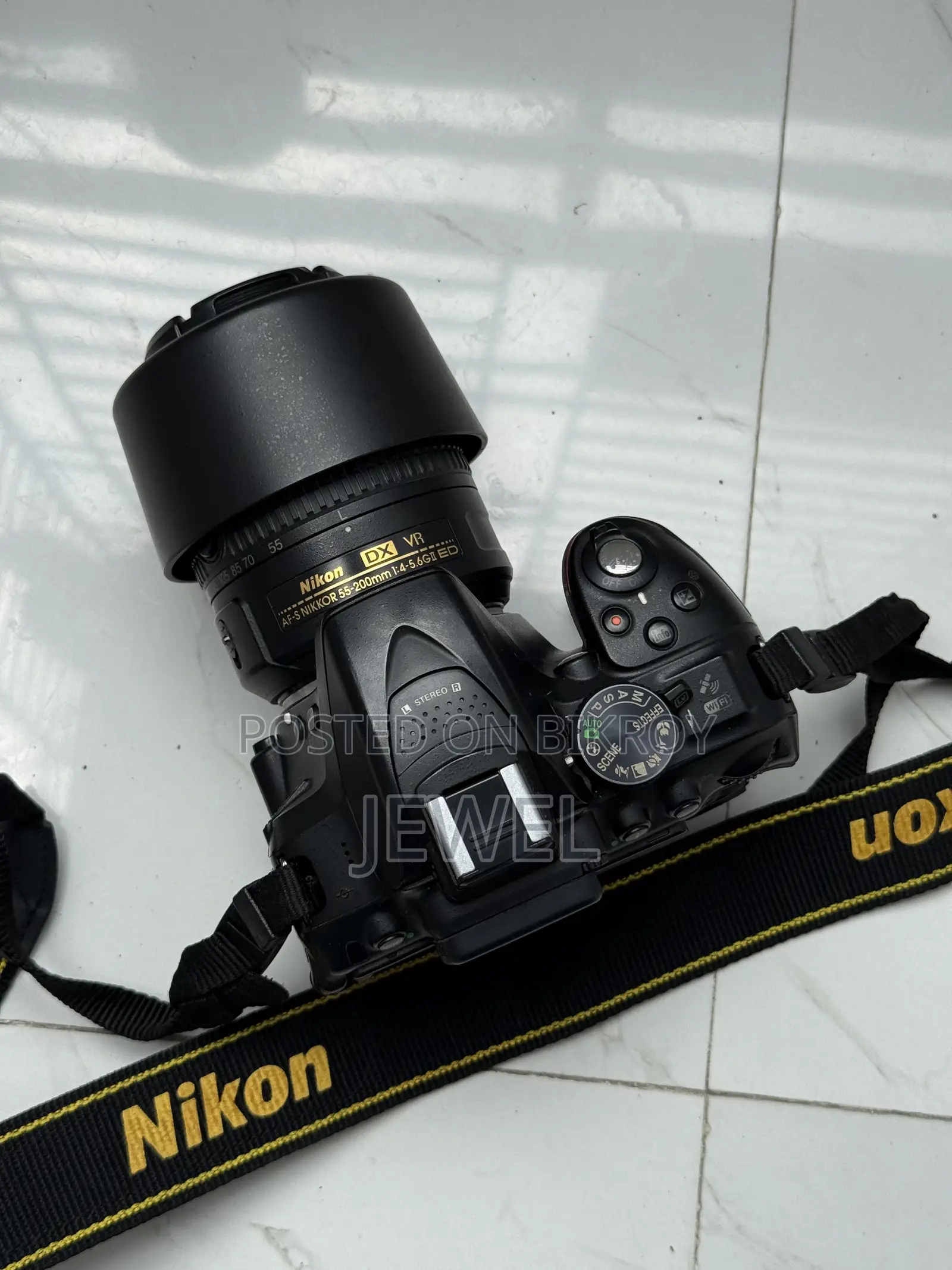 Nikon D5300 With 55-200mm Lens