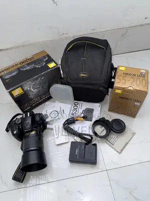 Nikon D5300 With 55-200mm Lens