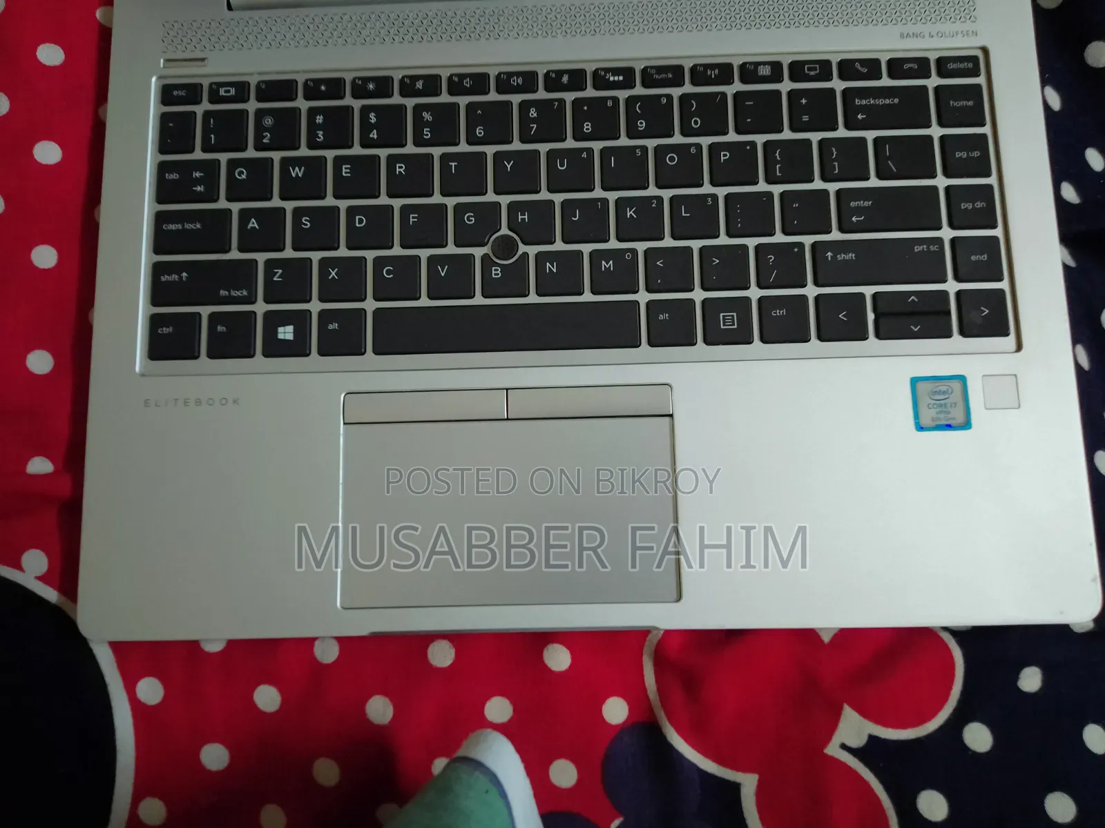 Laptop HP EliteBook 840 G5 8GB Intel Core I7 HDD 256GB
