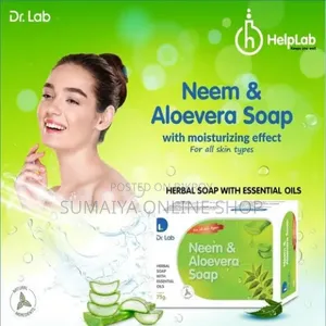 Dr Labs Neem Aloevera Soap (75g) Dr Labs Neem & Aloevera Soap
