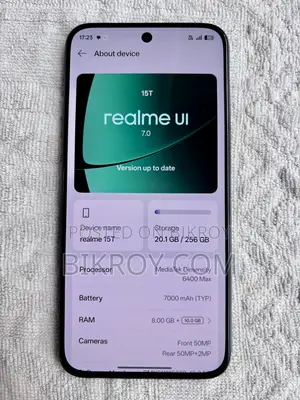 New Realme 15T 256 GB Black