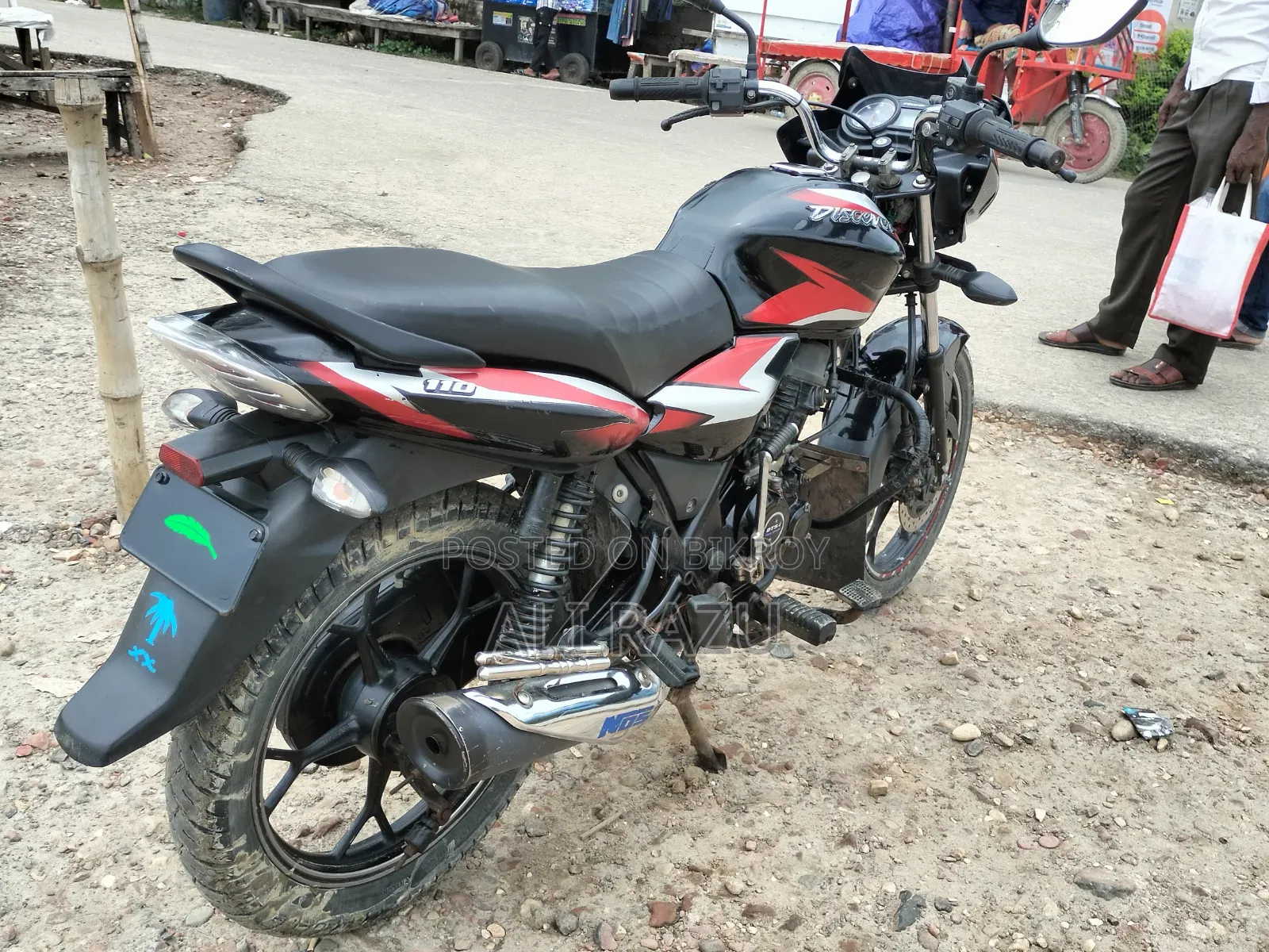 Bajaj Discover 110 2023 Black