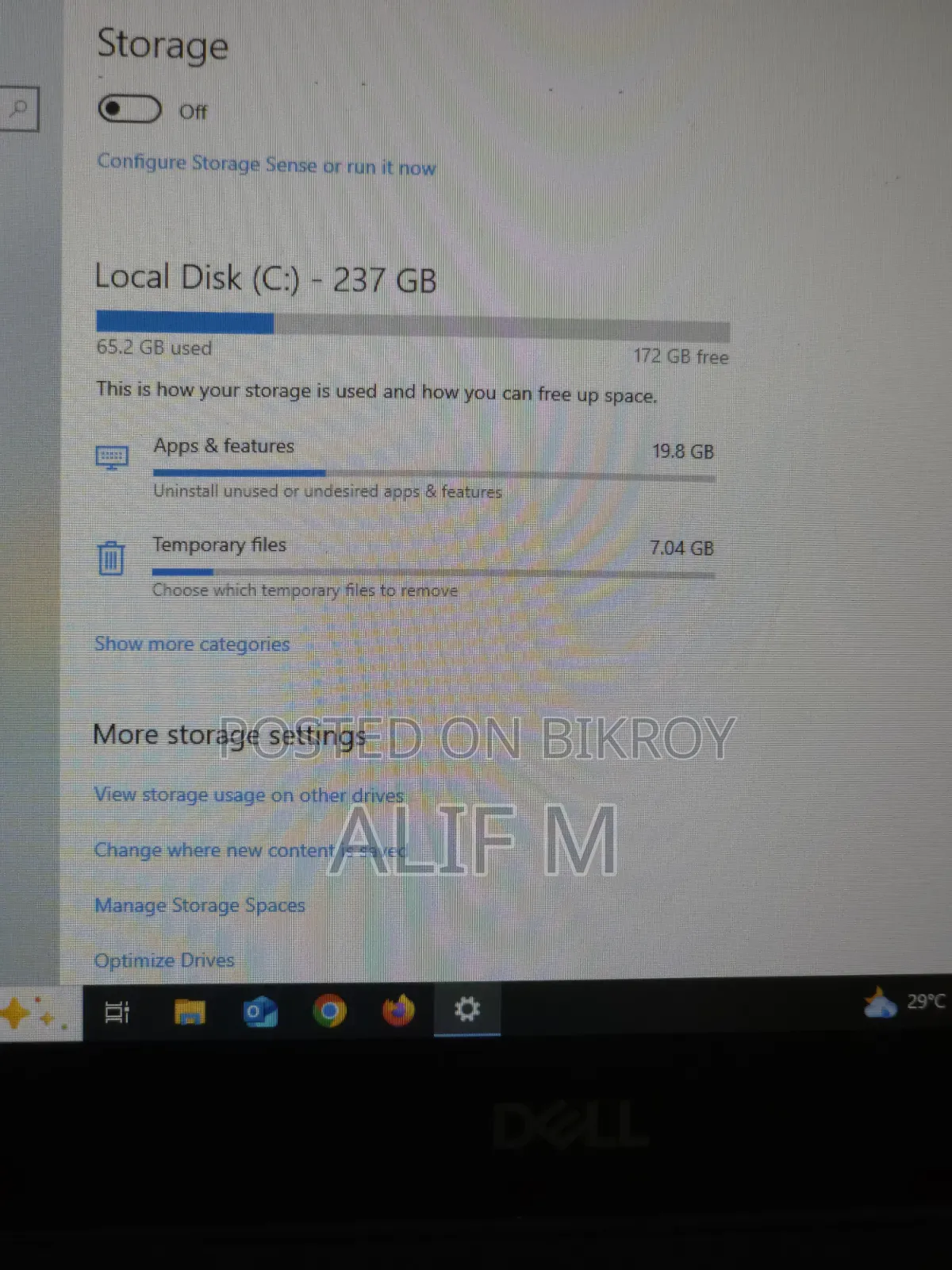 Laptop Dell Latitude 11 3190 8GB Intel Pentium HDD+SSD 256GB