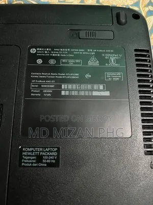 Laptop HP ProBook 440 G3 8GB Intel Core I3 SSD 256GB