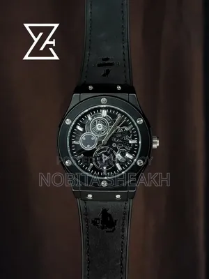 Hublot Black Skeleton Edition ⌚🖤