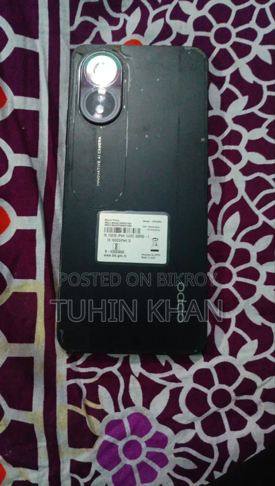 Oppo A18 64 GB Black