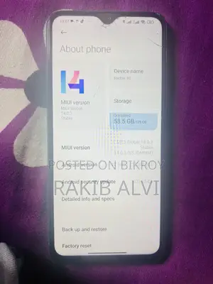 Xiaomi Redmi 9T 128 GB Blue