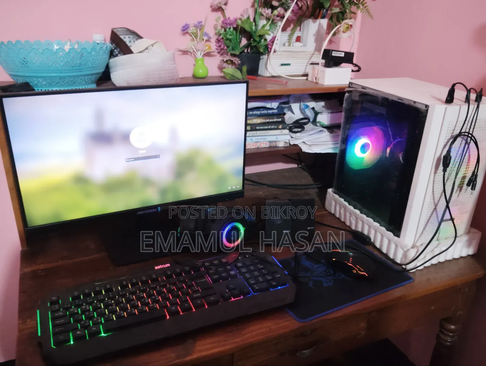 Desktop Computer 8GB AMD Ryzen SSD 256GB