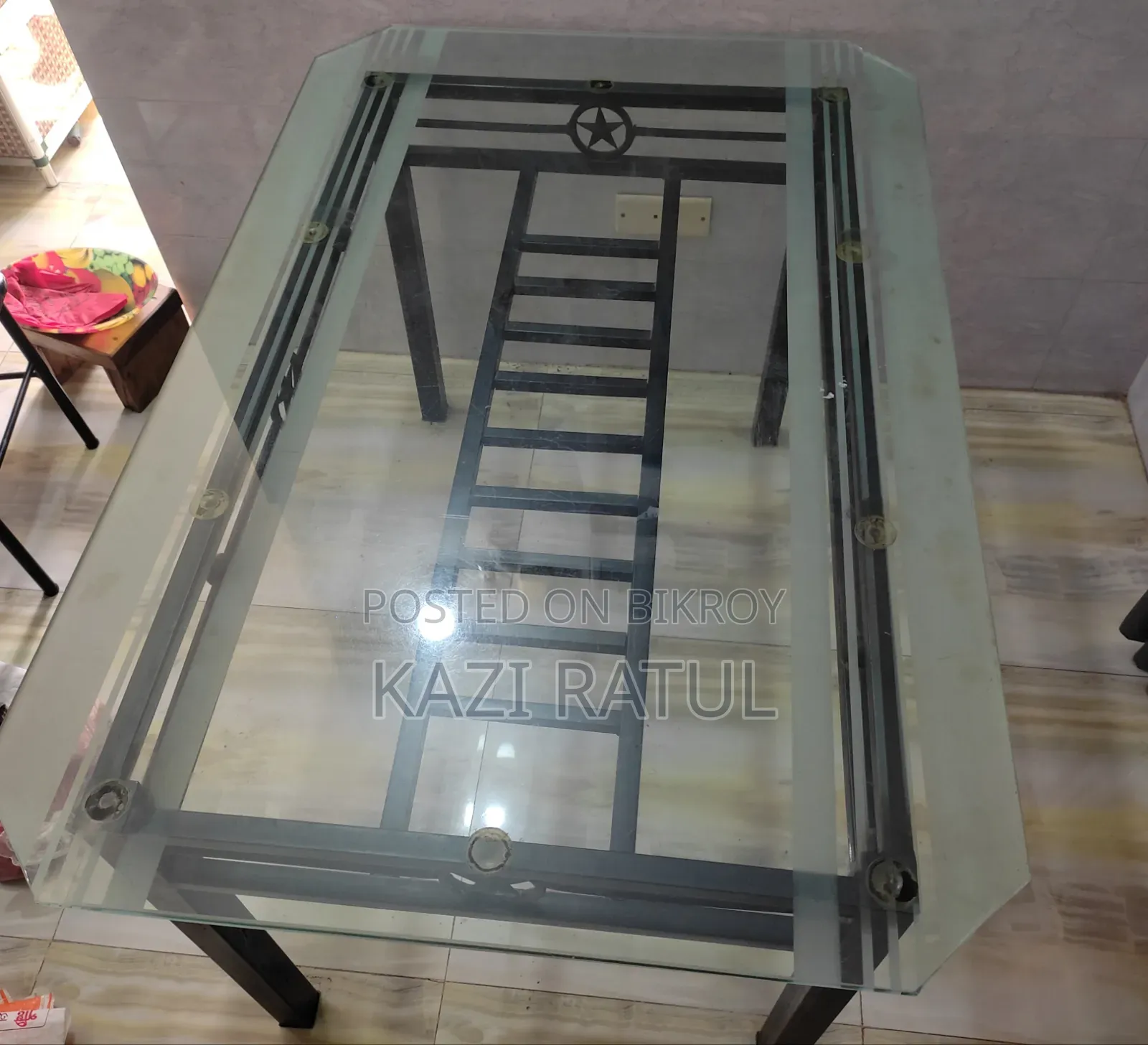 Steel Dining Table
