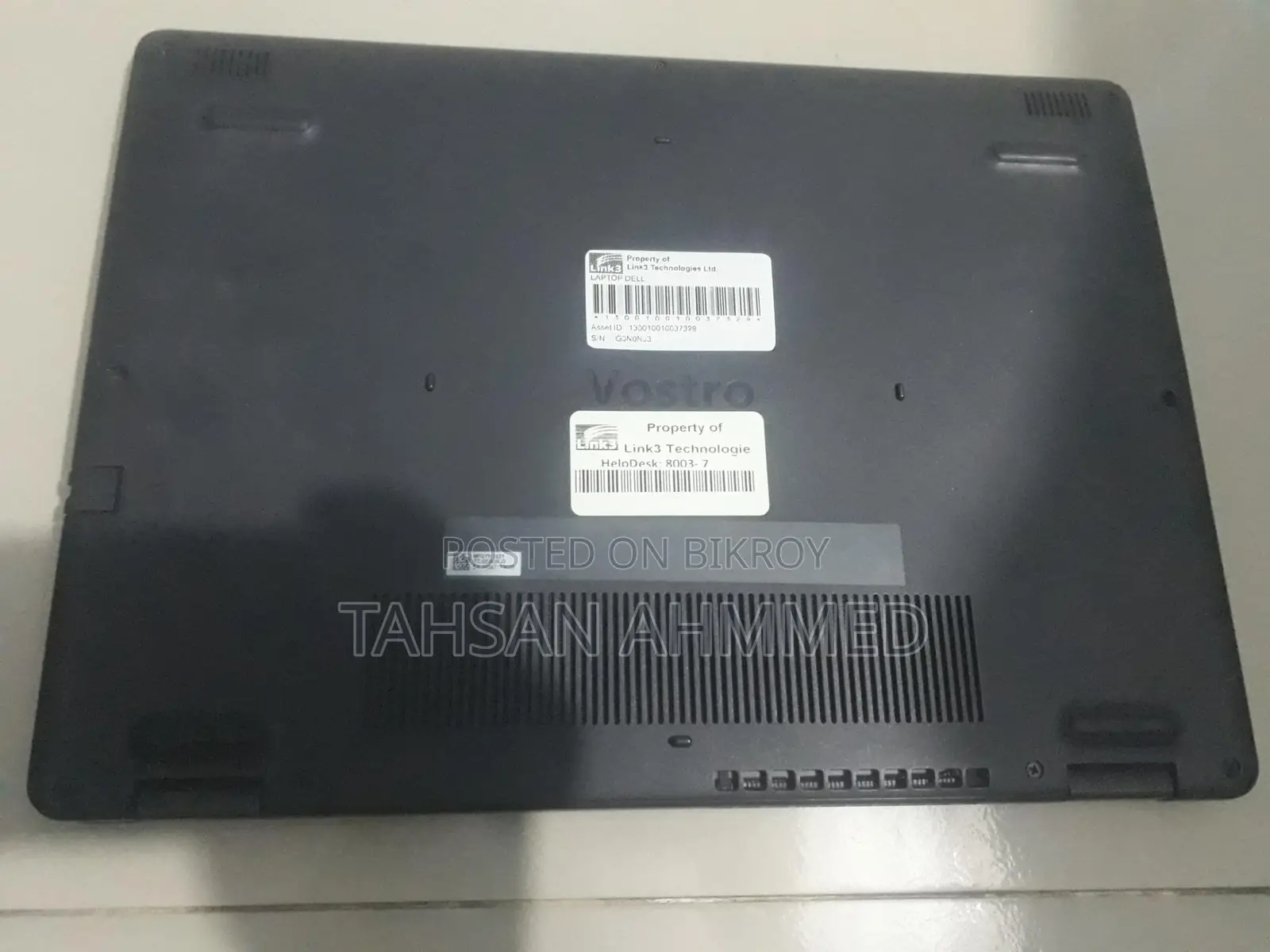 Laptop Dell 8GB Intel Core I3 HDD 1TB