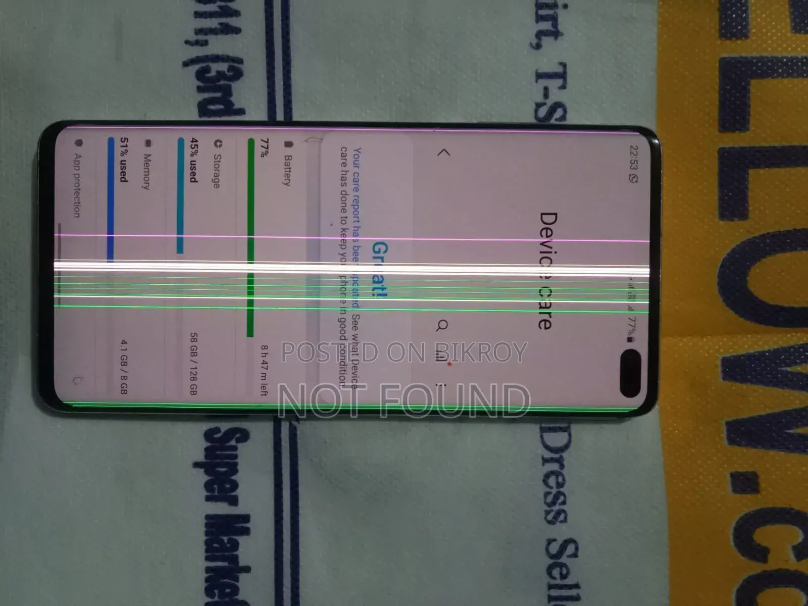 Samsung Galaxy S10 Plus 128 GB Blue
