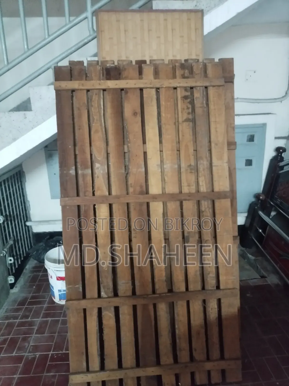 Urgent steel bed for sale