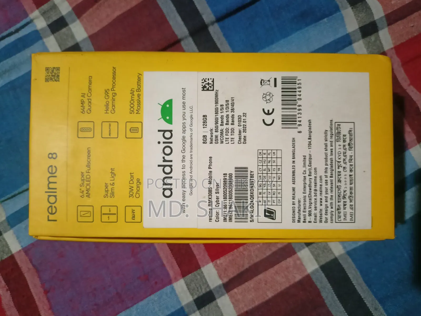 Realme 8 5G 128 GB Blue