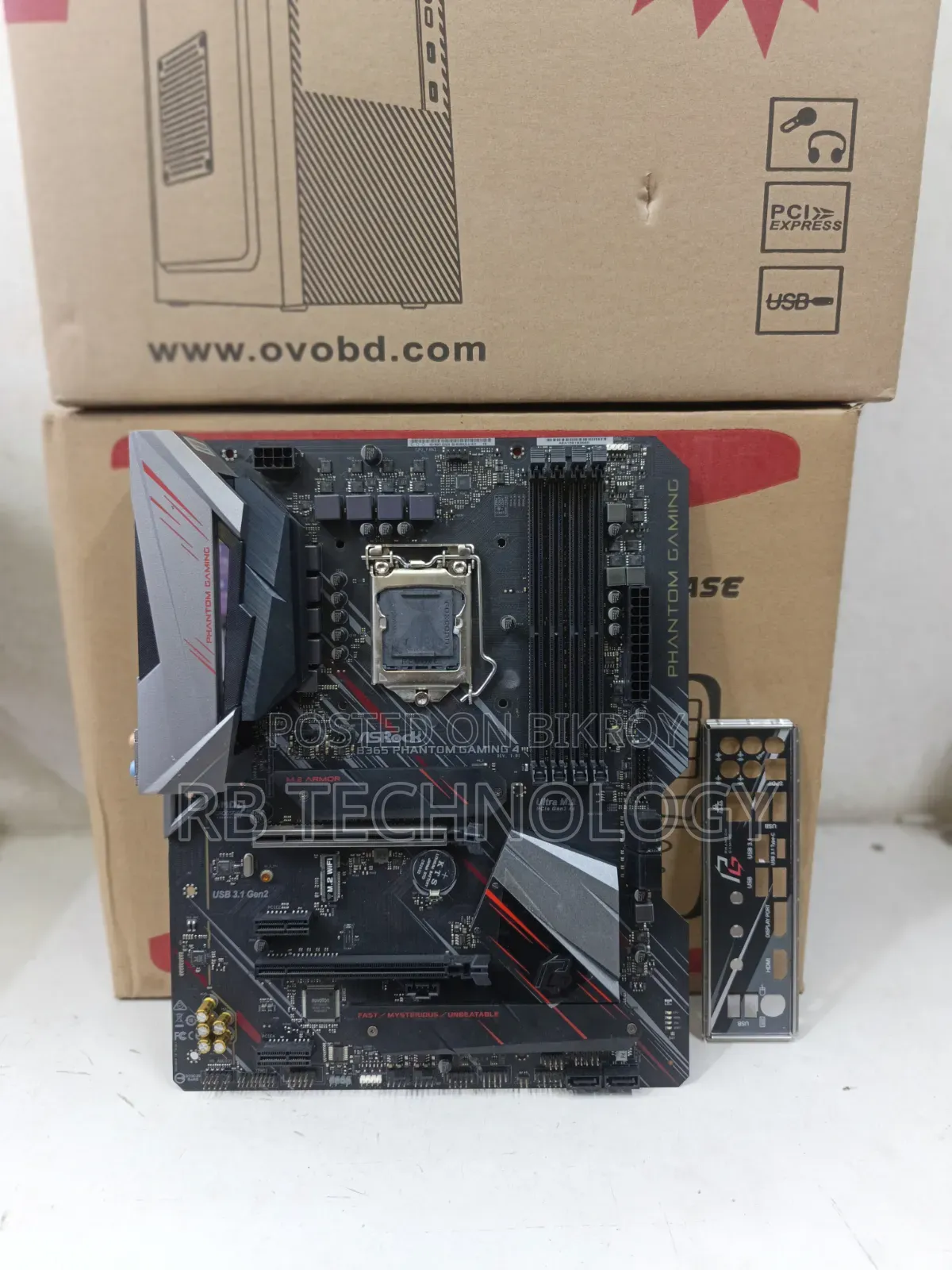 Asrock B365 Phantom Gaming 4 Motherboard 8th Gen
