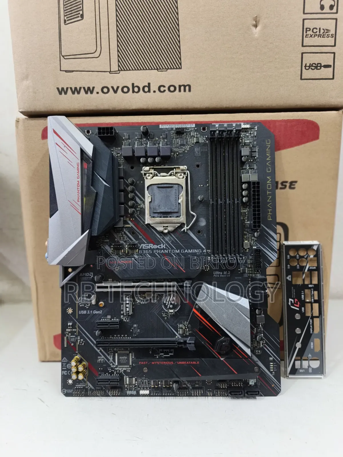 Asrock B365 Phantom Gaming 4 Motherboard 8th Gen
