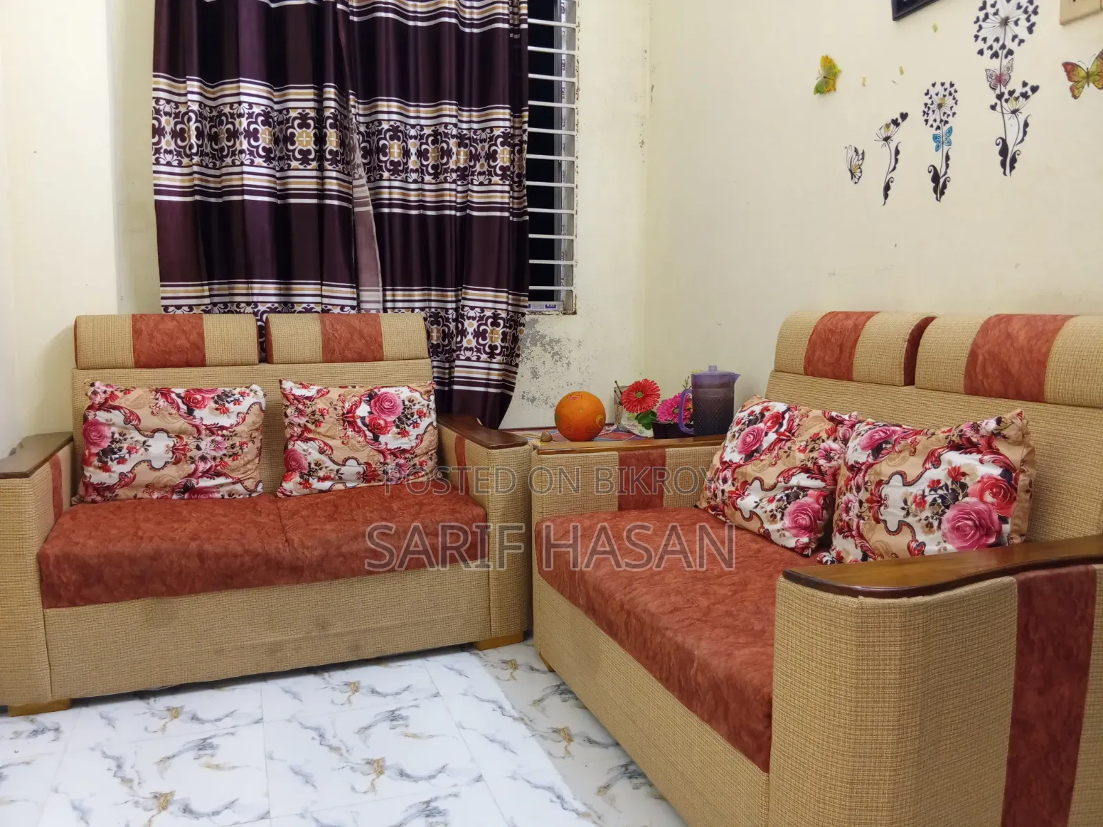 Sofa Set 2-2-1, Dekhte Ekdom Notuner Moto