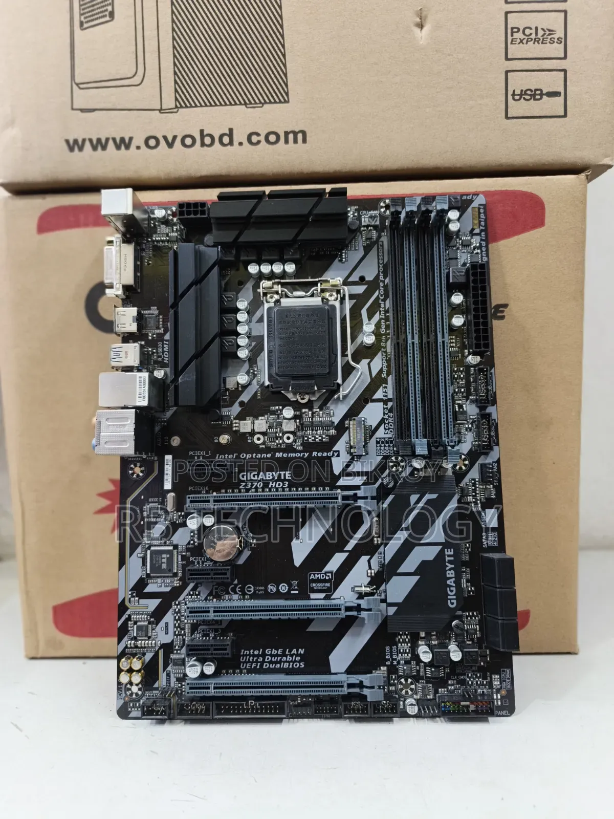 Gigabyte Z370 Hd3 Motherboard 8th/9th Gen