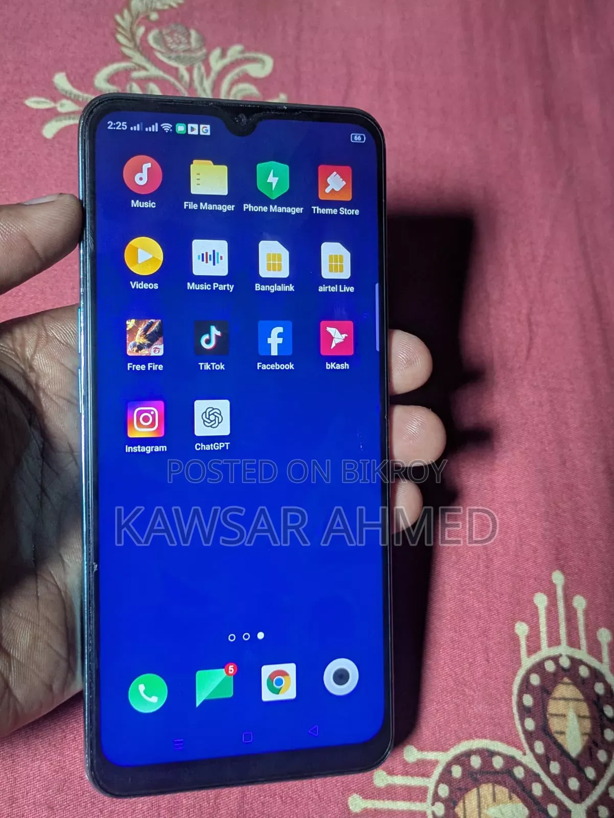 Oppo F15 256 GB Blue