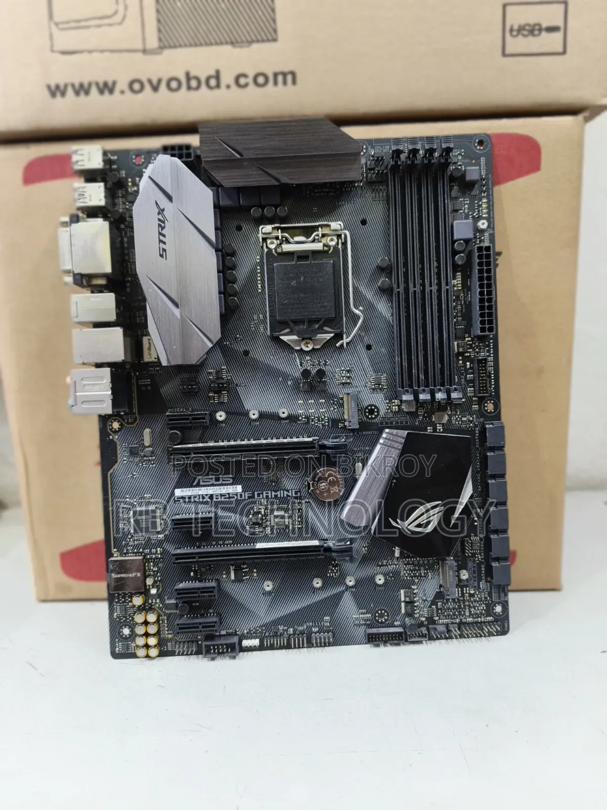Asus Strix B250f Gaming Motherboard 6th 7th Gen