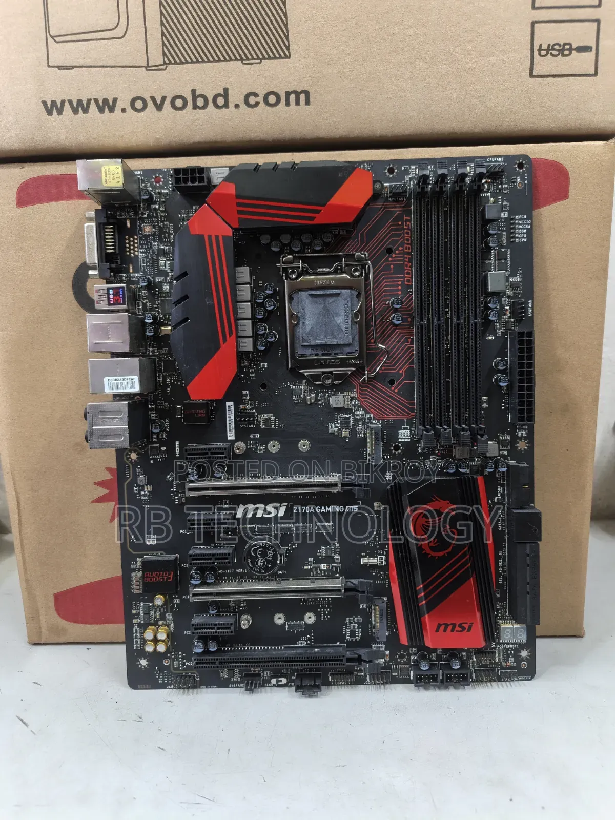 Msi Z170a Gaming M5 Motherboard 6th 7th Gen