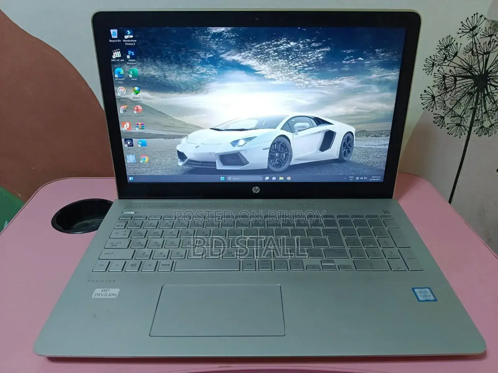 ল্যাপটপ HP 15 8GB ইন্টেল কোর i5 SSD 256GB