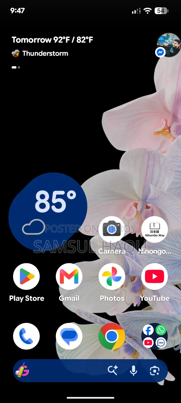 Google Pixel 6 128 GB Gold