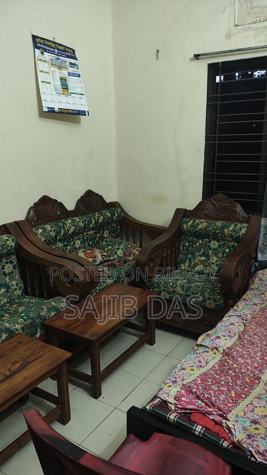৩ বেডরুমের অ্যাপার্টমেন্ট খালিক ভবন#০১, পূর্ব, জিন্দাবাজার-এ ভাড়ার জন্য