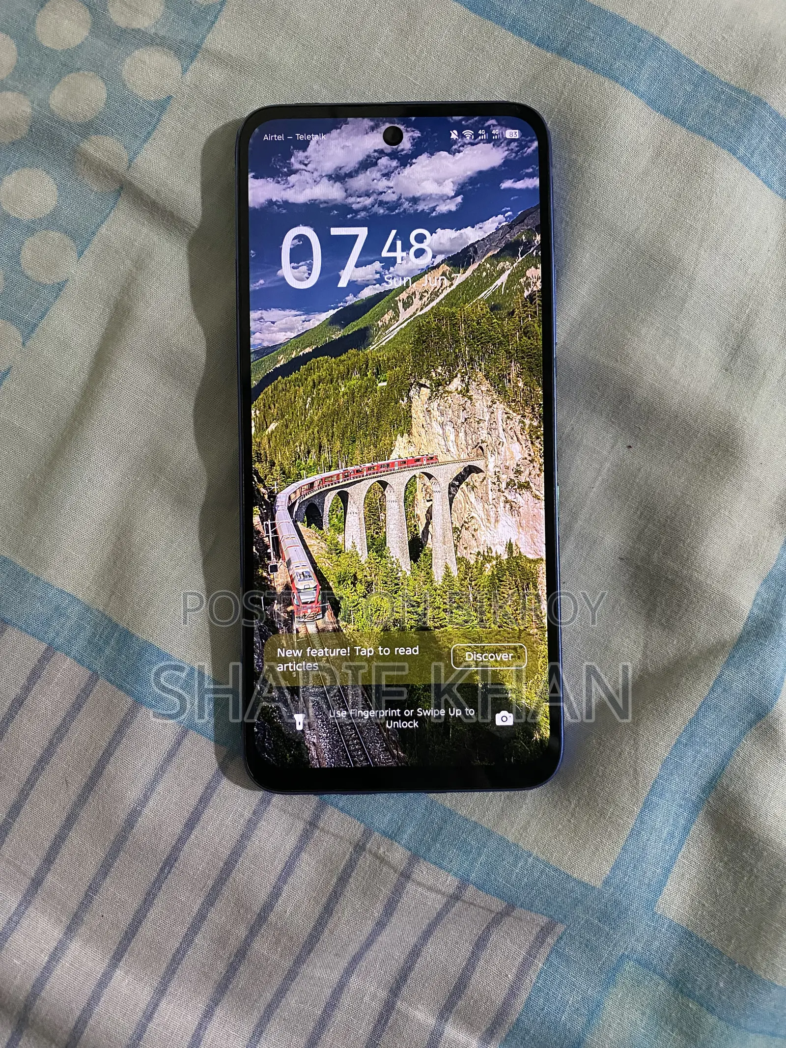 Infinix Hot 60i 128 GB Blue