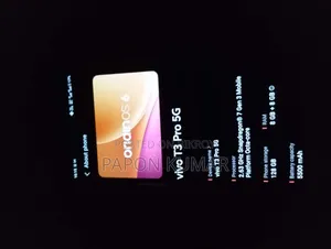 Vivo T3 128 GB Orange