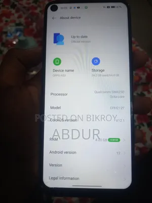 Oppo A53 Blue