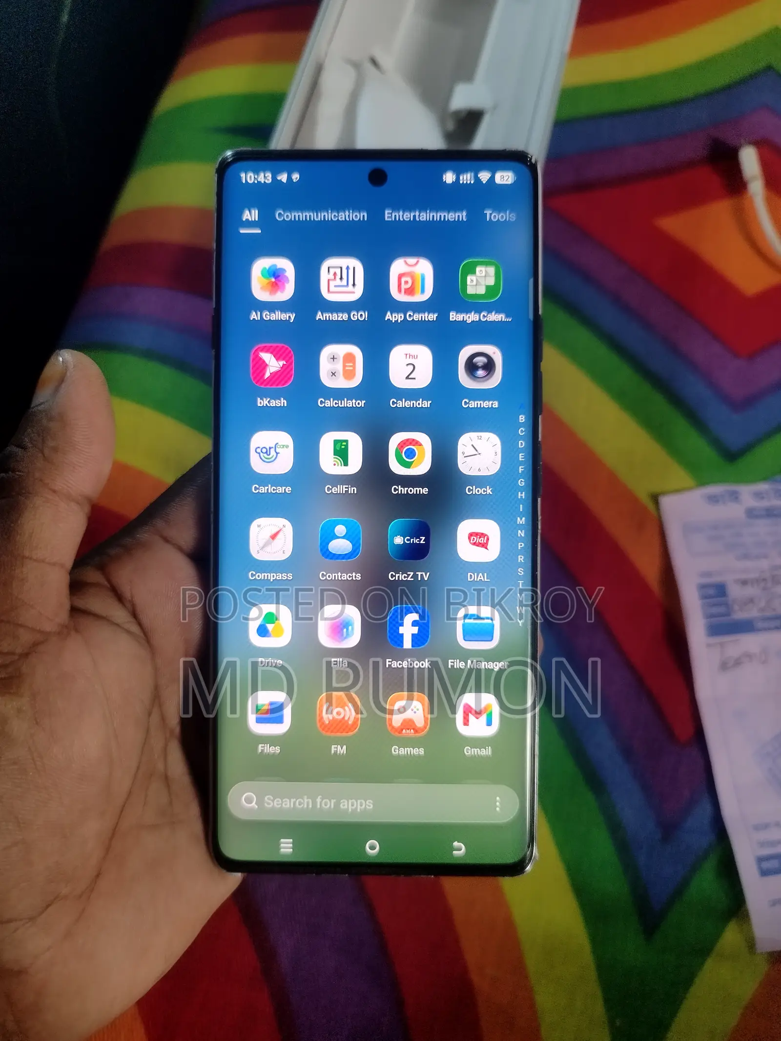 Tecno Camon 40 Pro 4G 256 GB Blue