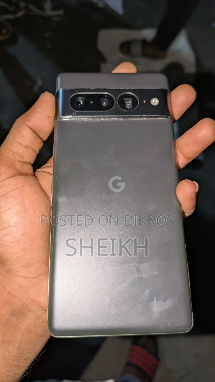 গুগল পিক্সেল ৭ প্রো ১২৮ জিবি ব্ল্যাক