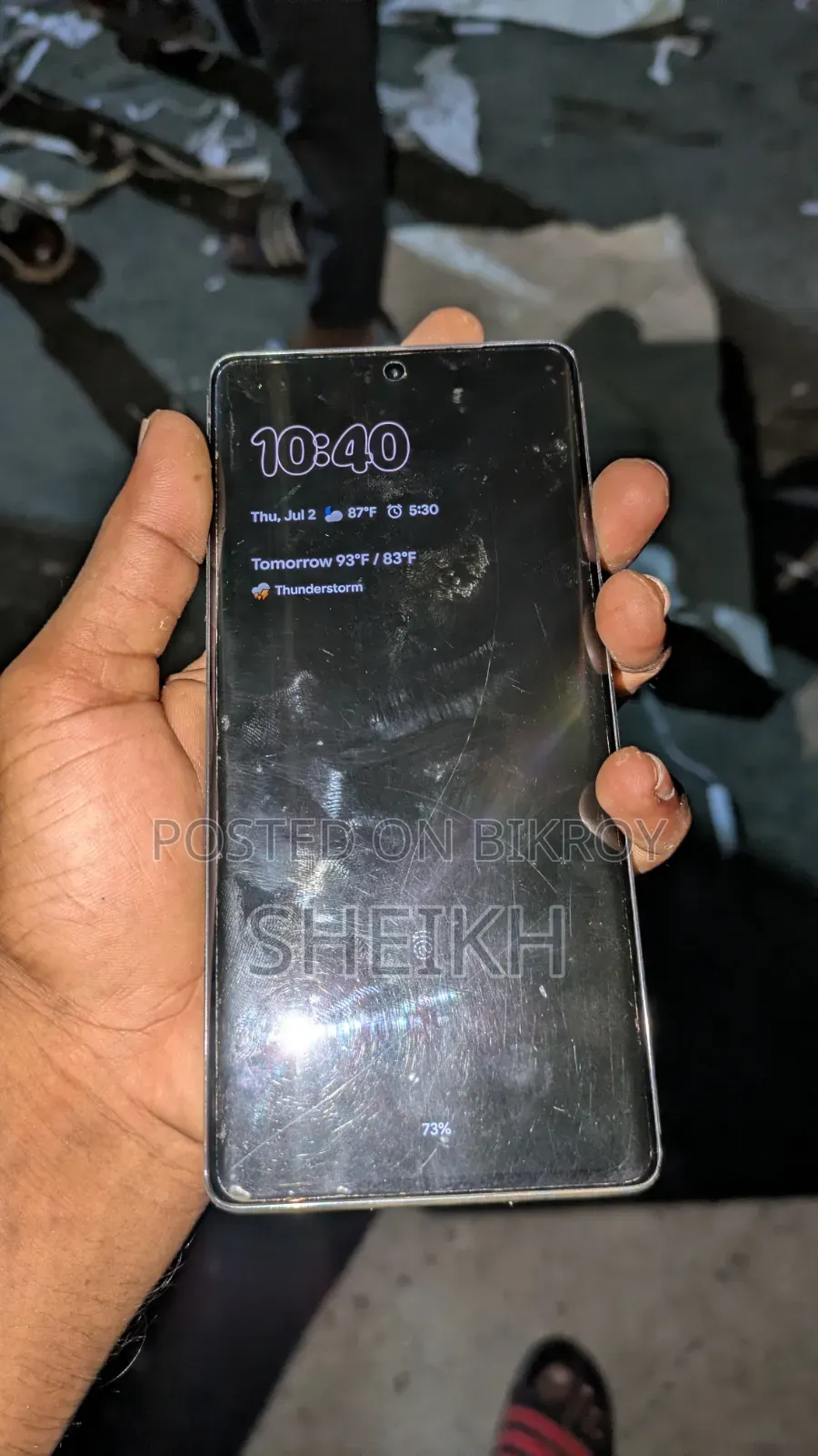 গুগল পিক্সেল ৭ প্রো ১২৮ জিবি ব্ল্যাক